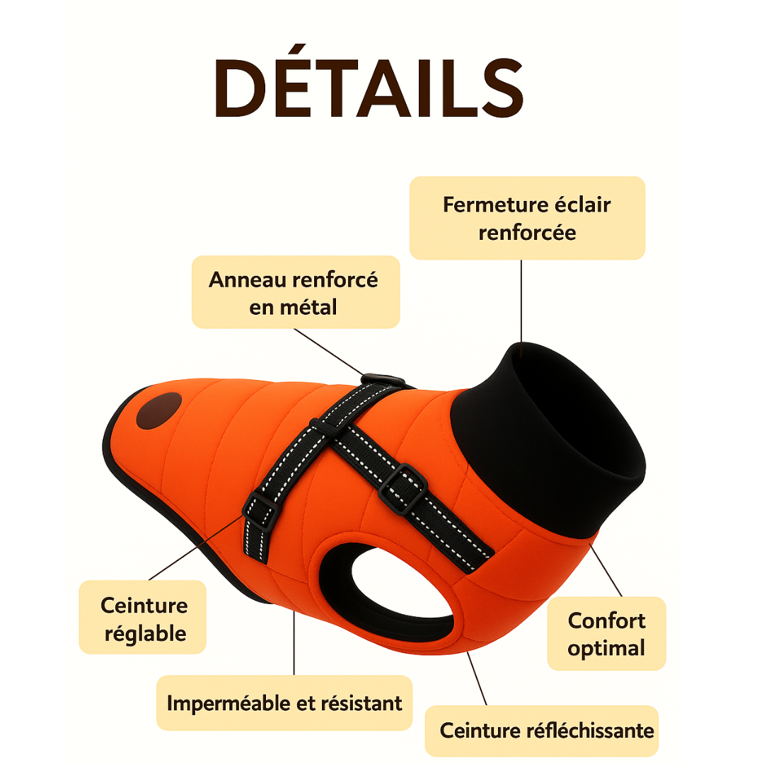 Ploofdog™️— Le compagnon parfait pour affronter le froid et la pluie